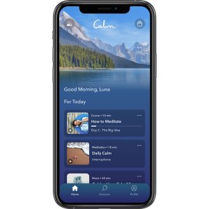 best mental health app calm