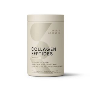 Container of Sports Research Collagen Peptides