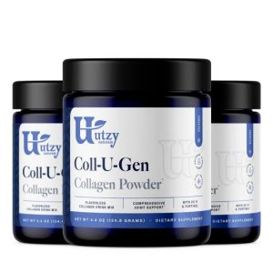 Utzy Naturals Coll-U-Gen bottles