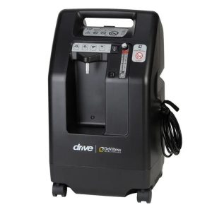 drive devilbiss 5 liter home oxygen concentrator on a white background