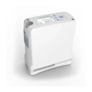 inogen one g4 portable concentrator on a white background