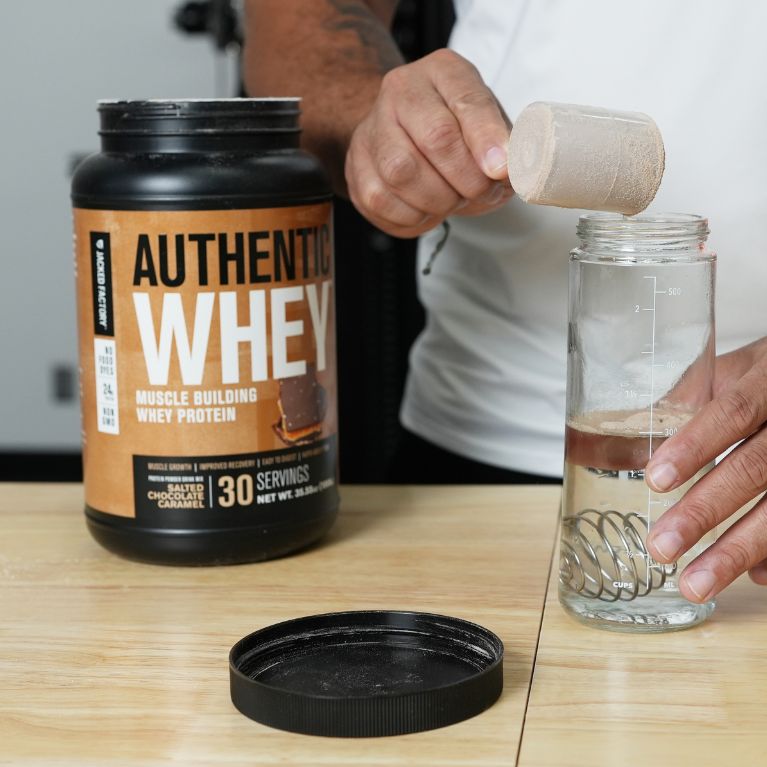 Jacked Factory Authentic Whey Protein Powder