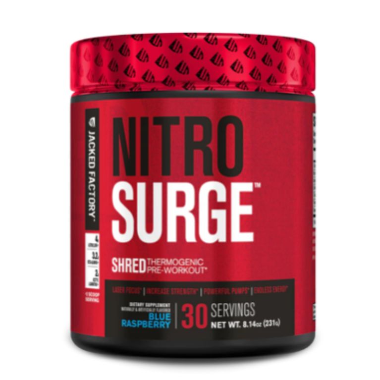 Jacked Factory Nitrosurge Shred Pre-Workout