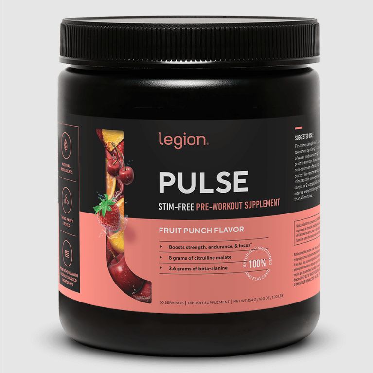 Legion Athletics Pulse Caffeine-Free Pre-Workout