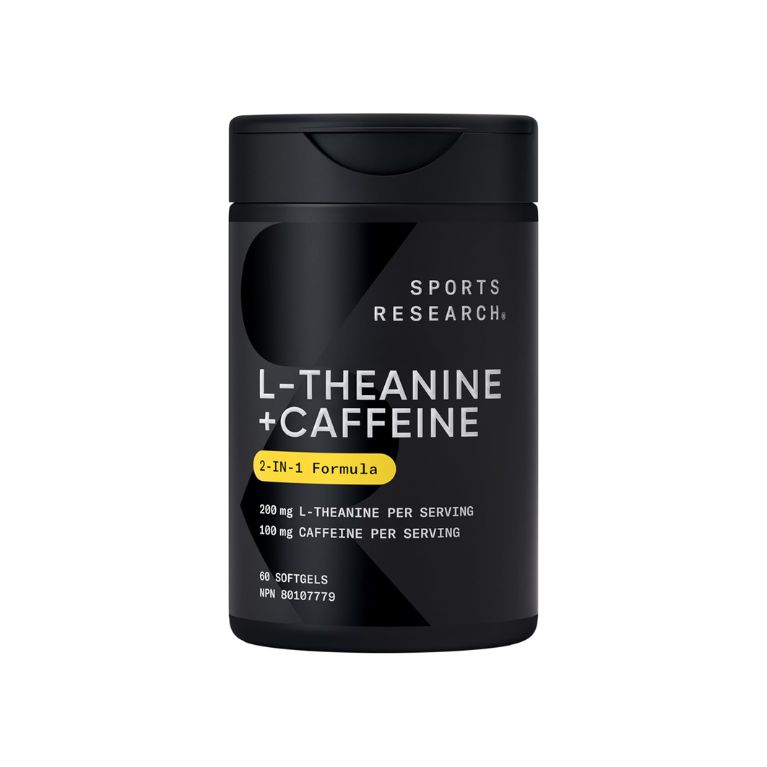 Sports Research L-Theanine + Caffeine