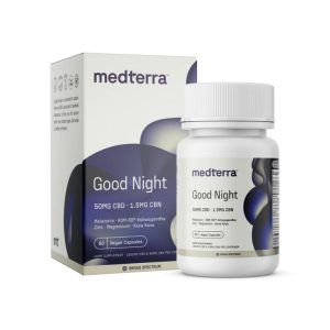 Medterra Good Night CBD capsules for sleep support