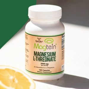 Magtein Maca root bottle