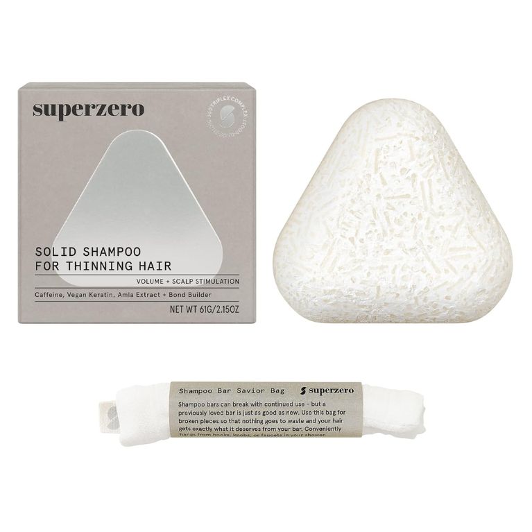 SUPERZERO Thinning Hair Shampoo Bar for Hair Growth