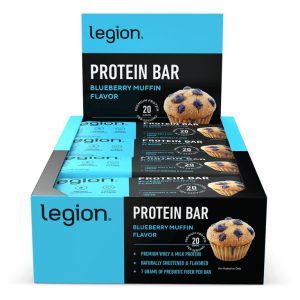 Legion Athletics Protein Bar Blueberry Muffin Flavor