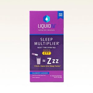 a violet bag of liquid iv hydration multiplier + sleepliquid iv hydration multiplier + sleep