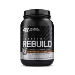 Optimum Nutrition Platinum Rebuild Protein - Dark Chocolate Flavor