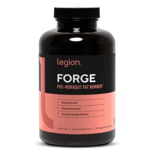 Legion Forge pre-workout fat burner for weight loss and muscle preservation