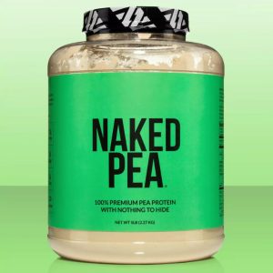 Naked Pea 100% premium pea protein powder 5lb container