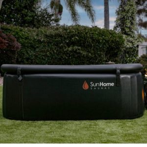 SunHome portable cold plunge tub for convenient home use