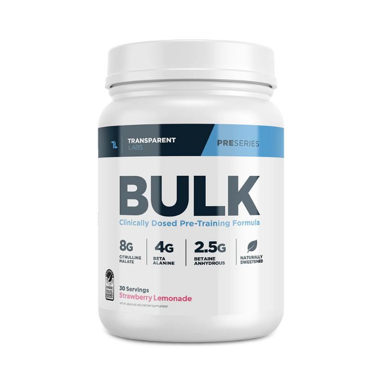 Transparent Labs Bulk