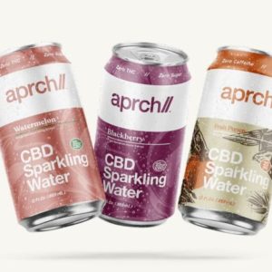 Three Aprch CBD sparkling water