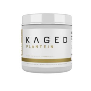 A tub of Kaged Plantein.