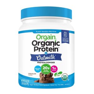 Organic Protein and Oatmilk.