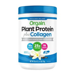 Orgain Plant Protein Plus Collagen.